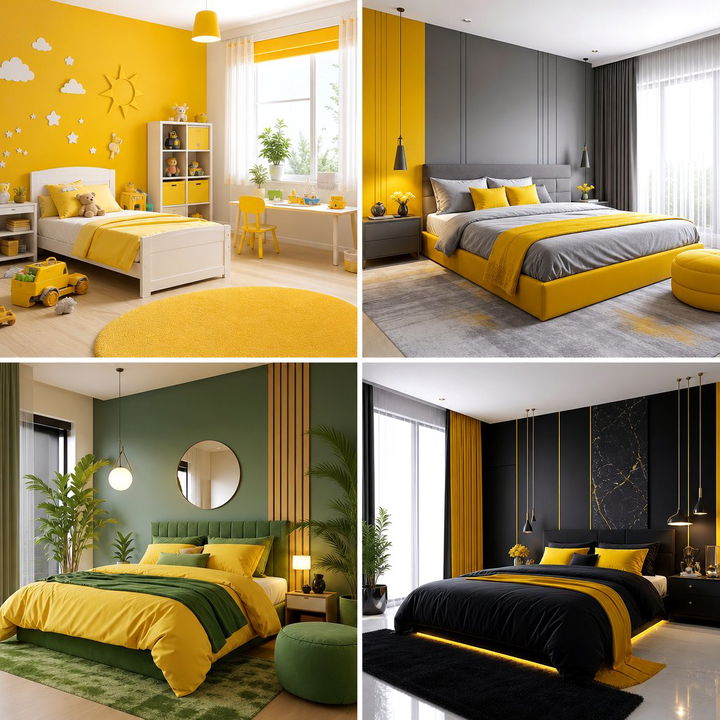 30 Sunny Yellow Bedroom Ideas for a Cheerful Sanctuary