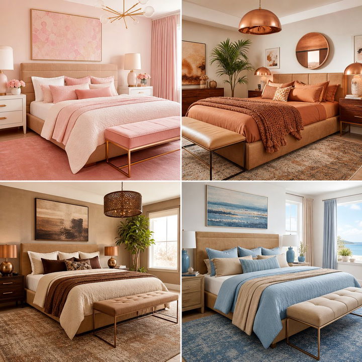 30 Tan Bedroom Color Schemes for a Naturally Warm Look