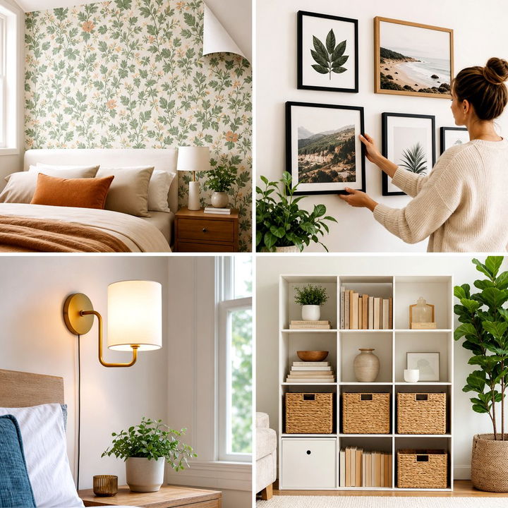 30 Temporary Bedroom Ideas Perfect for Renters and Guests