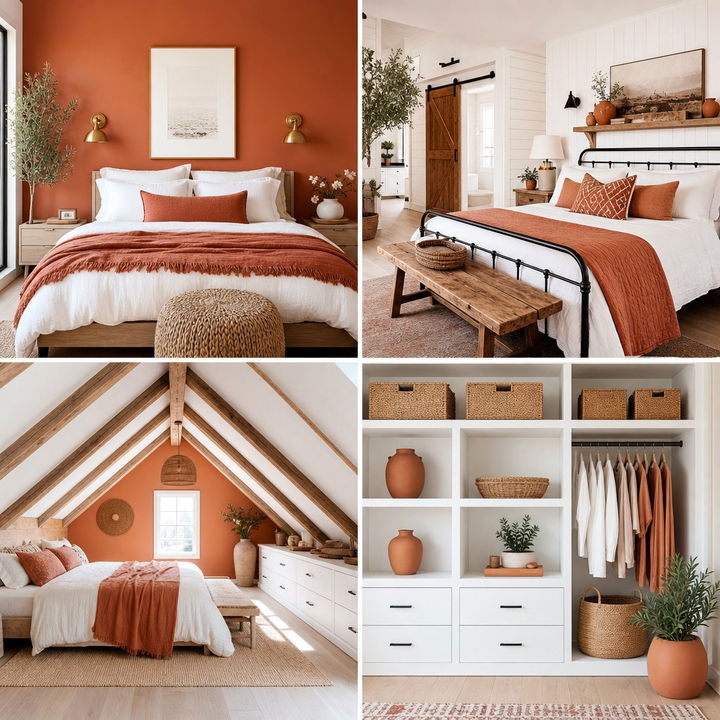30 Terracotta and White Bedroom Ideas for Earthy Vibes