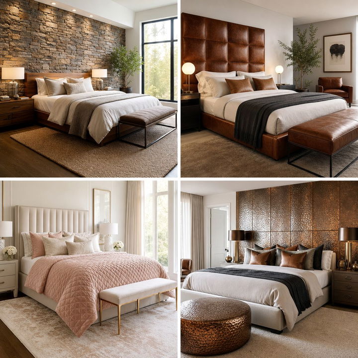 30 Textured Bedroom Ideas to Add Depth and Visual Interest