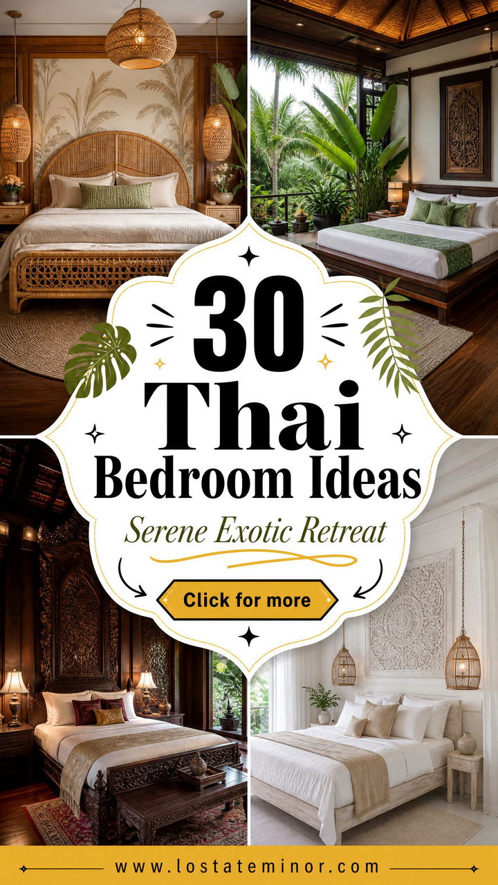 30 Thai Bedroom Ideas for a Serene and Exotic Home Retreat - 30 Thai Bedroom Ideas for a Serene and Exotic Home Retreat