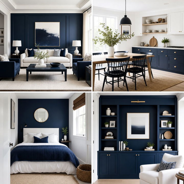 30 Timeless Navy and White Bedroom Ideas for Any Style