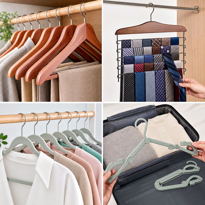 30 Top Bedroom Clothes Hangers to Organize Your Wardrobe