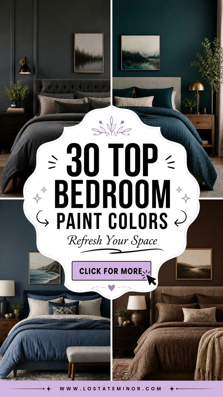 30 Top Bedroom Paint Colors to Refresh Your Living Space - 30 Top Bedroom Paint Colors to Refresh Your Living Space