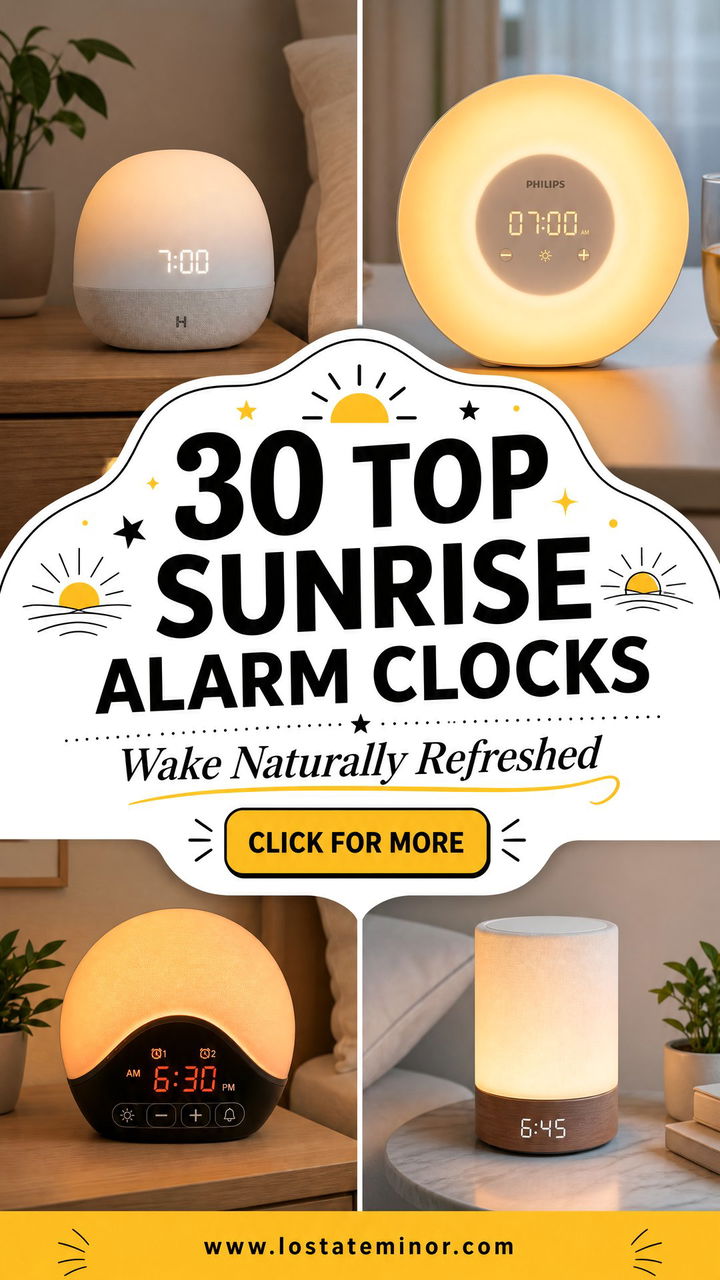 30 Top Bedroom Sunrise Alarm Clocks for a Natural Morning - 30 Top Bedroom Sunrise Alarm Clocks for a Natural Morning