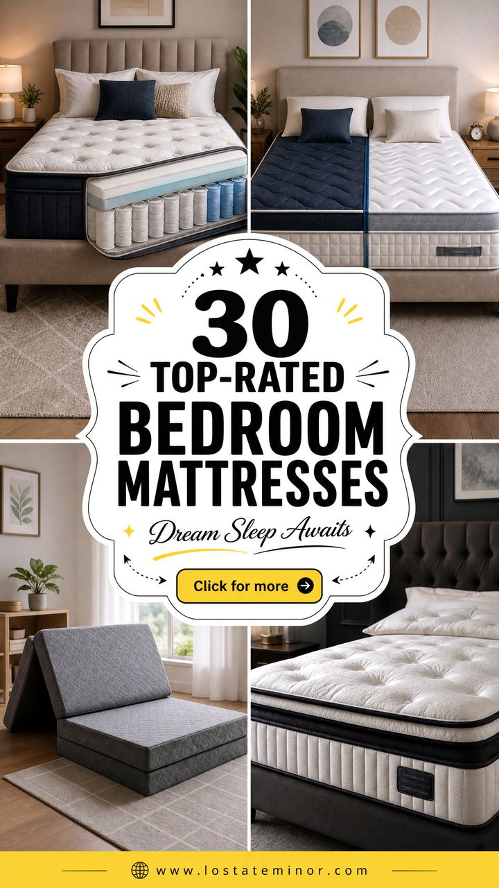 30 Top-Rated Bedroom Mattresses for a Better Night of Sleep - 30 Top-Rated Bedroom Mattresses for a Better Night of Sleep