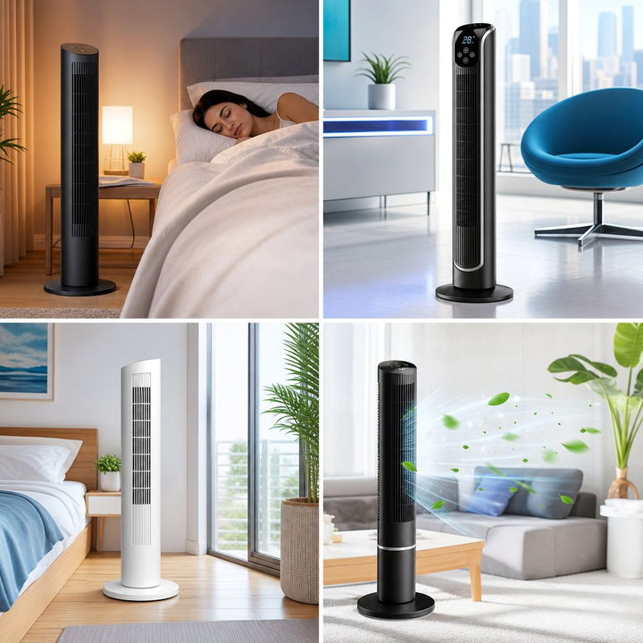 30 Top-Rated Bedroom Tower Fans for a Cool and Quiet Sleep