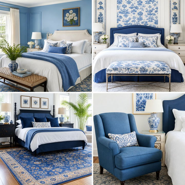 30 Traditional Blue Bedroom Ideas for a Calming Atmosphere