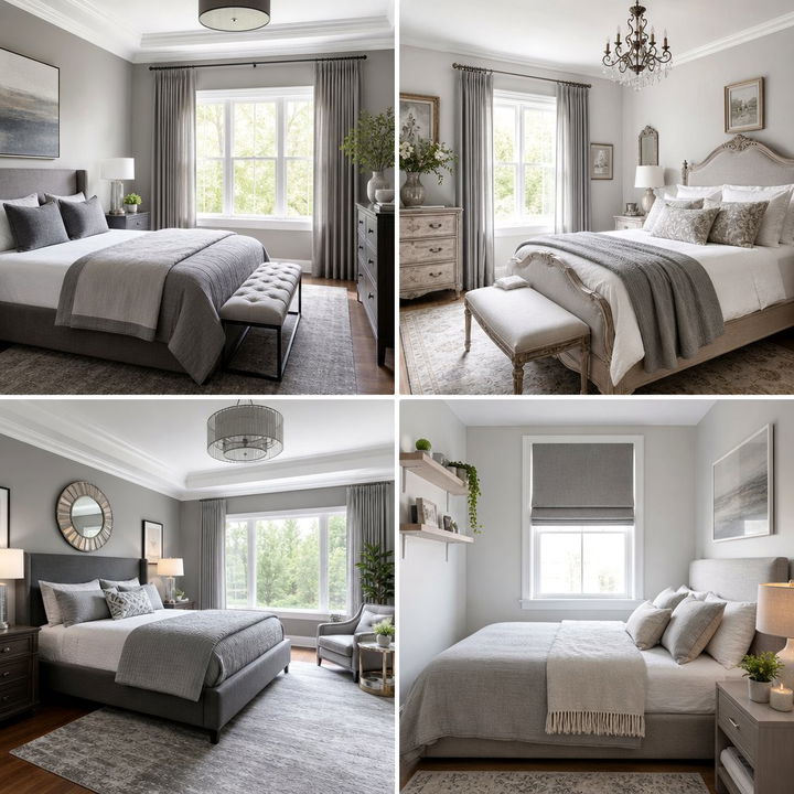 30 Traditional Gray Bedroom Ideas for a Timeless Sanctuary