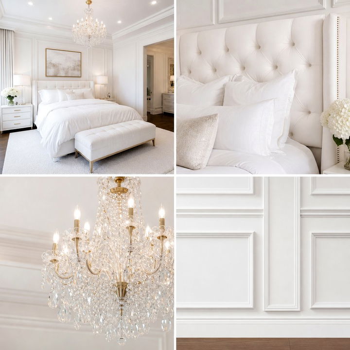 30 Traditional White Bedroom Ideas for a Bright, Airy Room