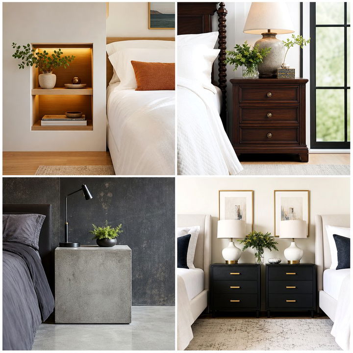 30 Trendy Bedroom Nightstand Ideas for Your Home Makeover