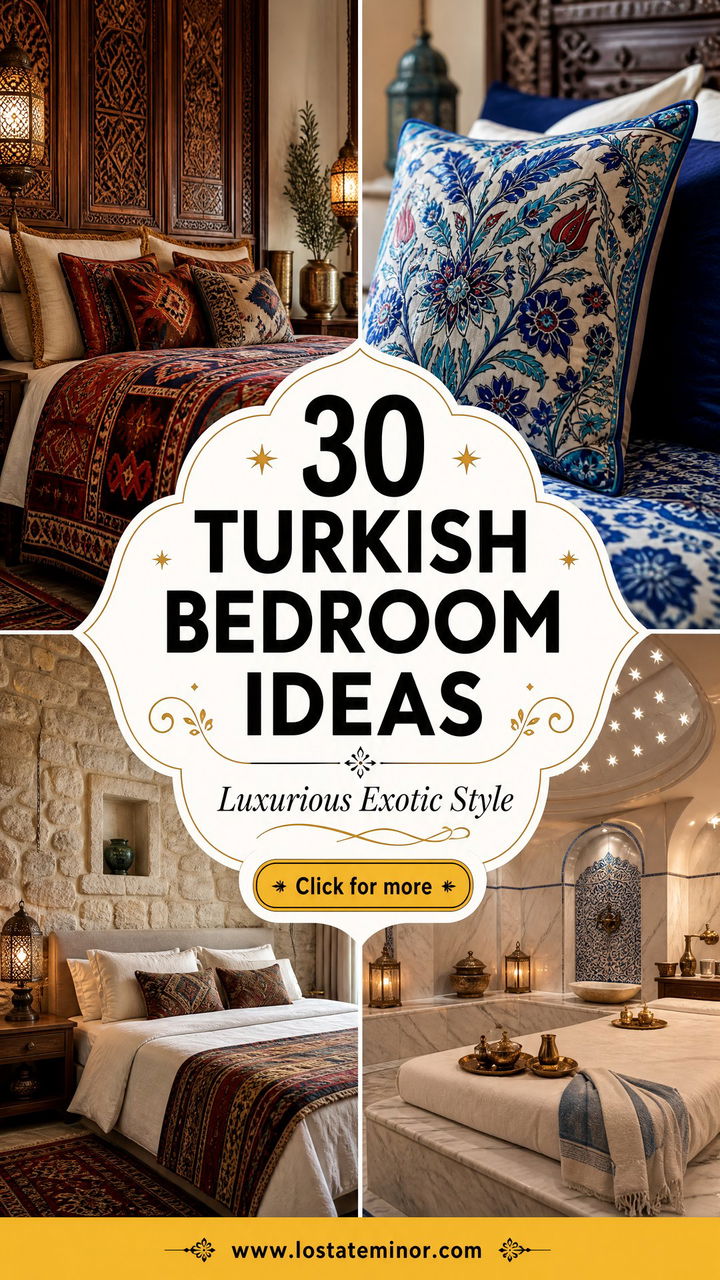 30 Turkish Bedroom Ideas for a Luxurious and Exotic Look - 30 Turkish Bedroom Ideas for a Luxurious and Exotic Look