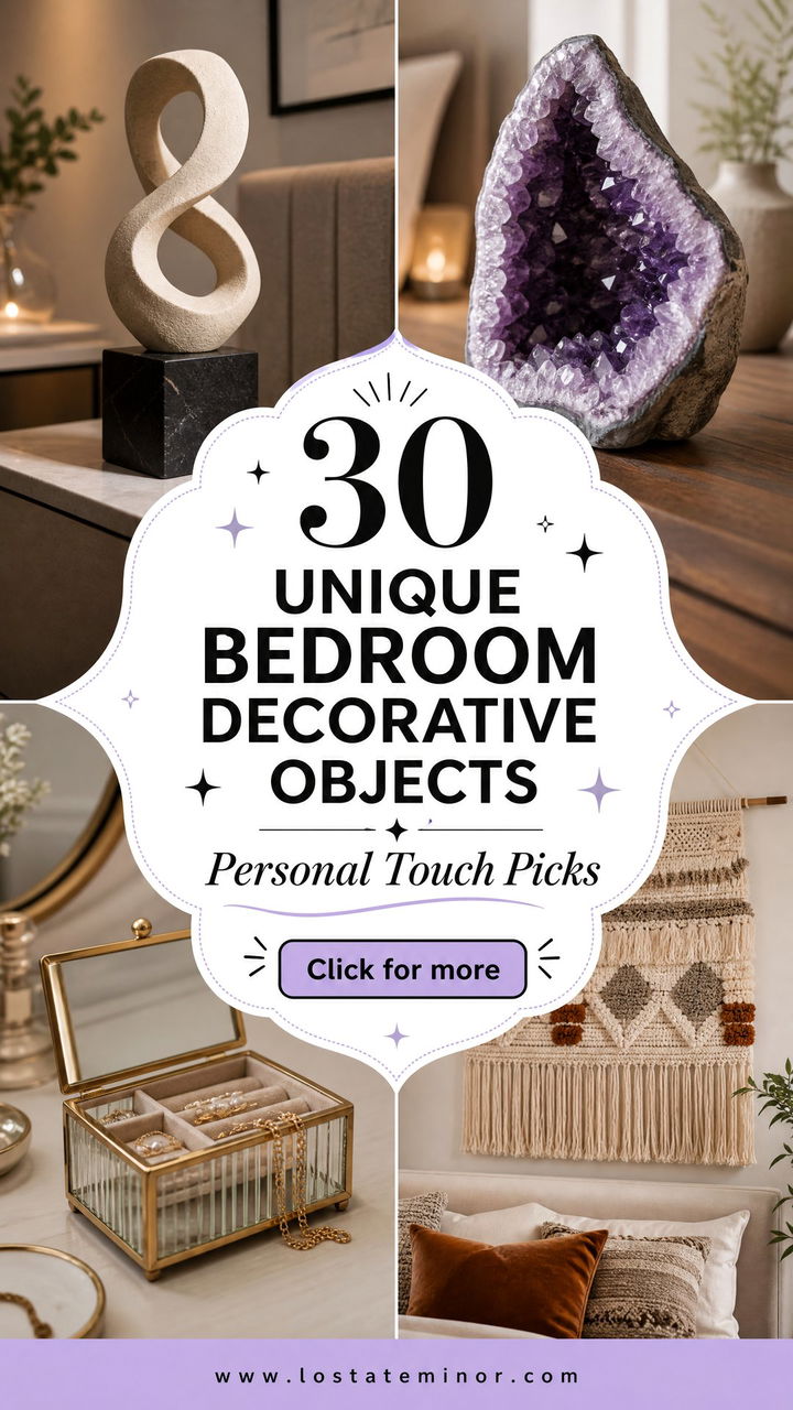 30 Unique Bedroom Decorative Objects for a Personal Touch - 30 Unique Bedroom Decorative Objects for a Personal Touch