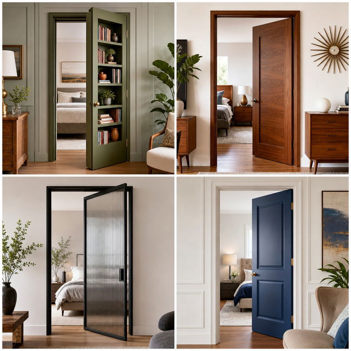 30 Unique Bedroom Door Ideas to Enhance Your Home Decor