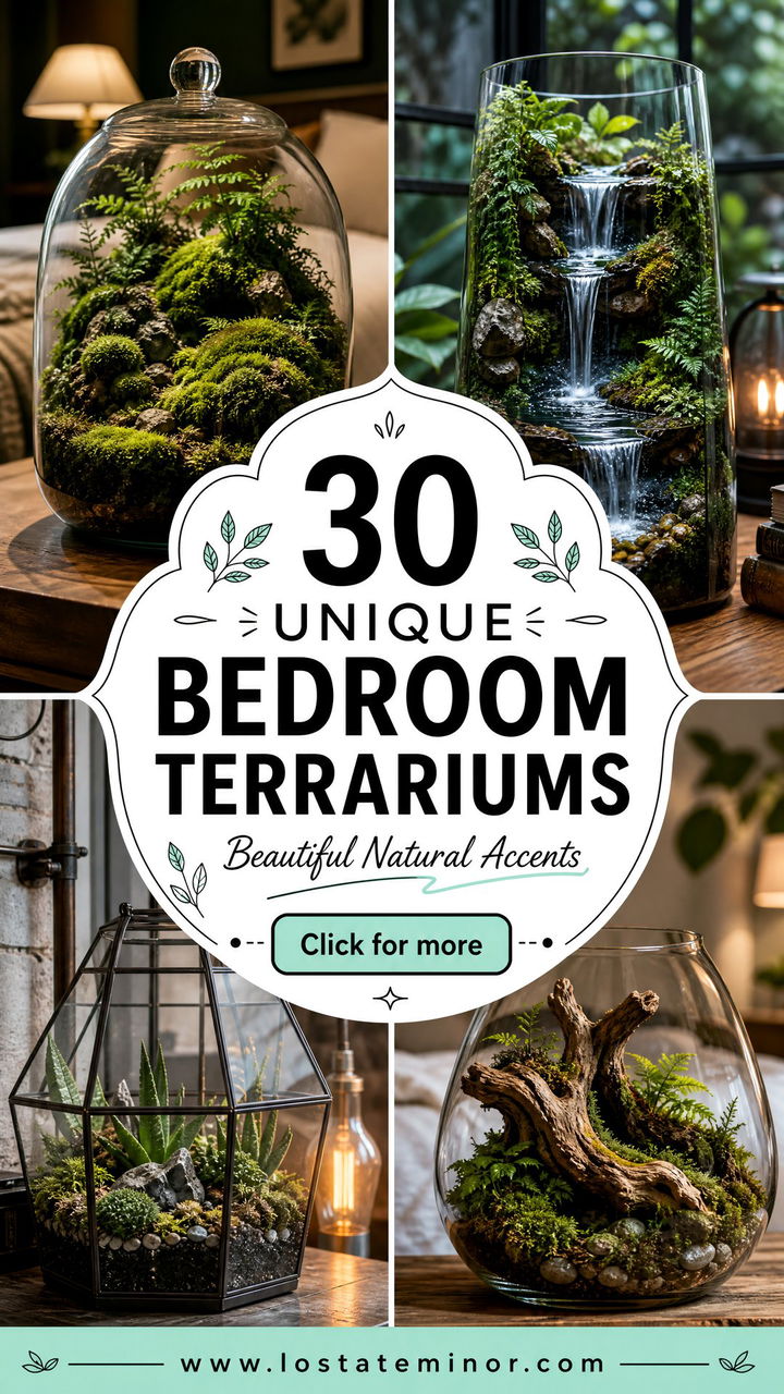 30 Unique Bedroom Terrariums for Beautiful Natural Accents - 30 Unique Bedroom Terrariums for Beautiful Natural Accents