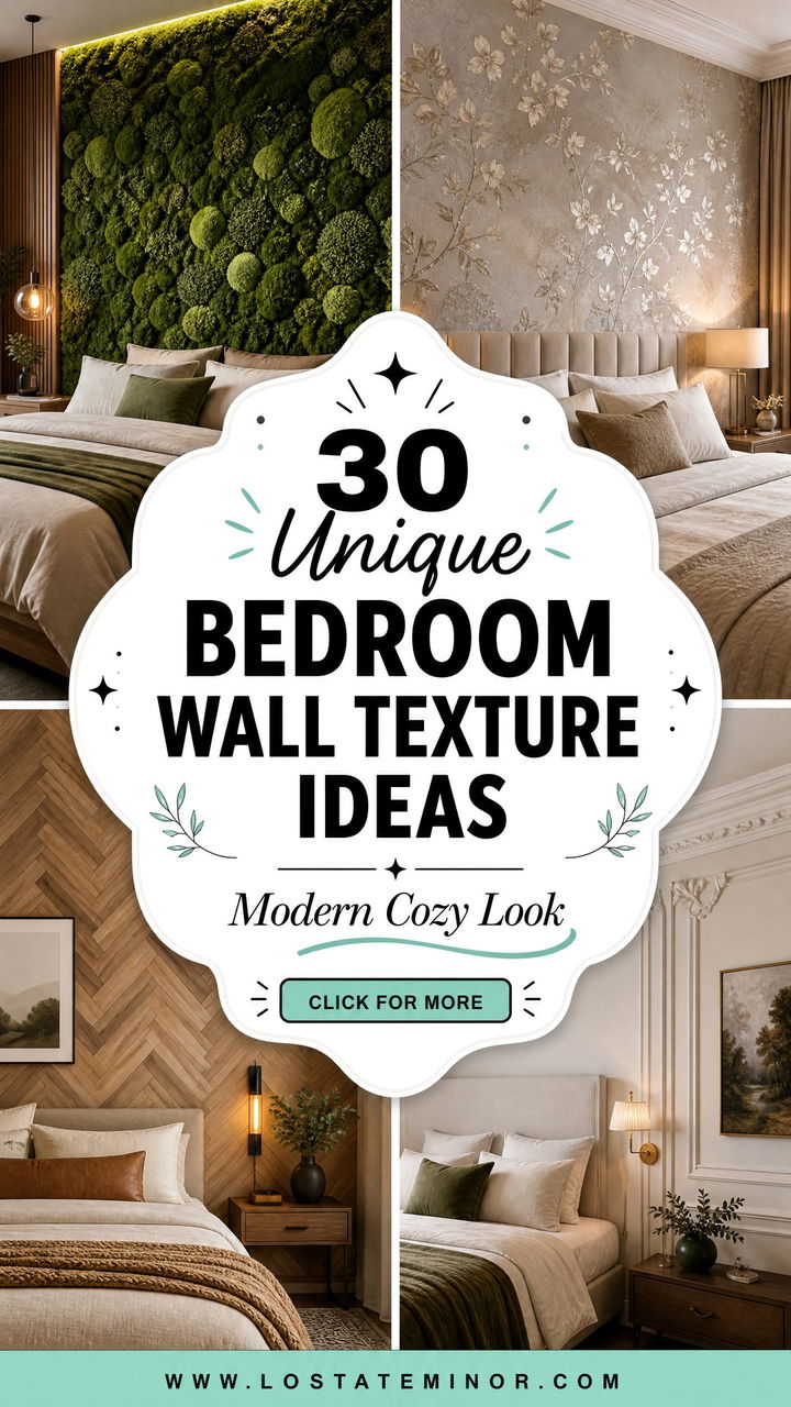 30 Unique Bedroom Wall Texture Ideas for a Modern Look - 30 Unique Bedroom Wall Texture Ideas for a Modern Look