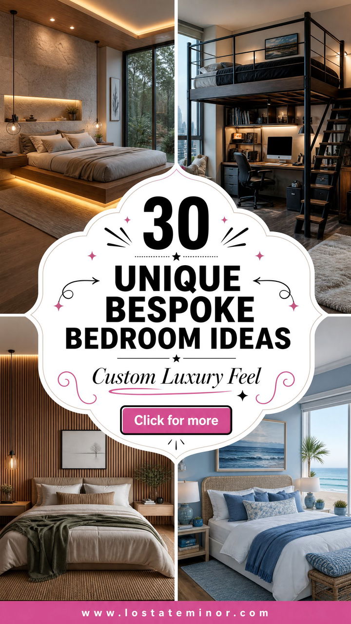 30 Unique Bespoke Bedroom Ideas for a Custom Luxury Look - 30 Unique Bespoke Bedroom Ideas for a Custom Luxury Look