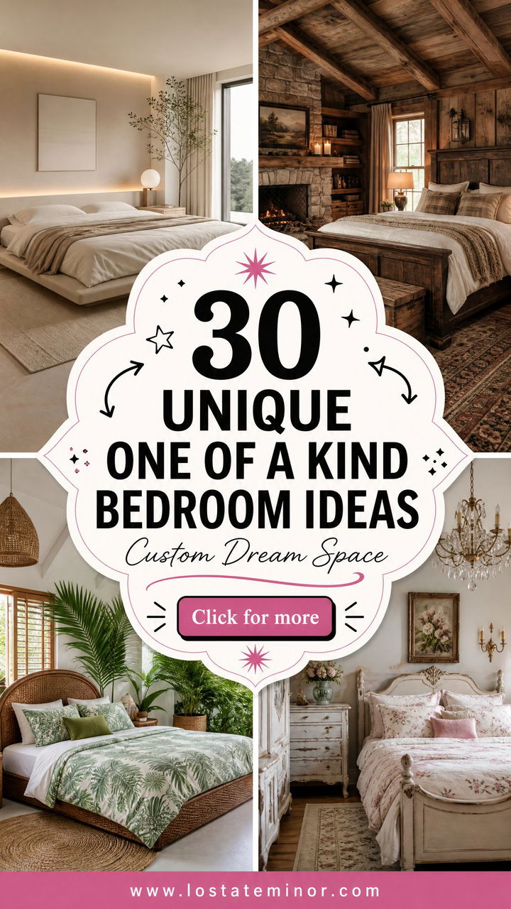 30 Unique One of a Kind Bedroom Ideas for a Custom Space - 30 Unique One of a Kind Bedroom Ideas for a Custom Space
