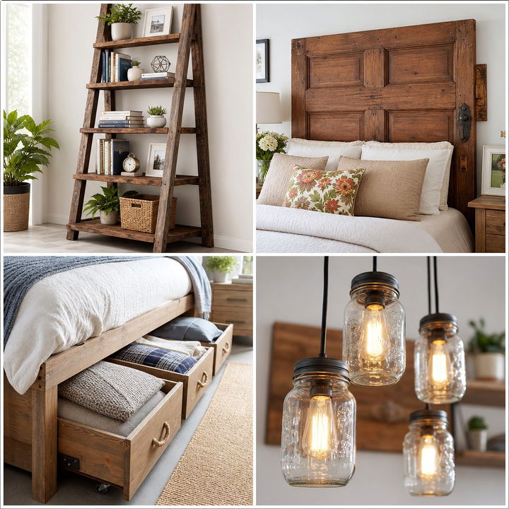 30 Upcycled Bedroom Ideas for an Eco-Friendly Home Makeover