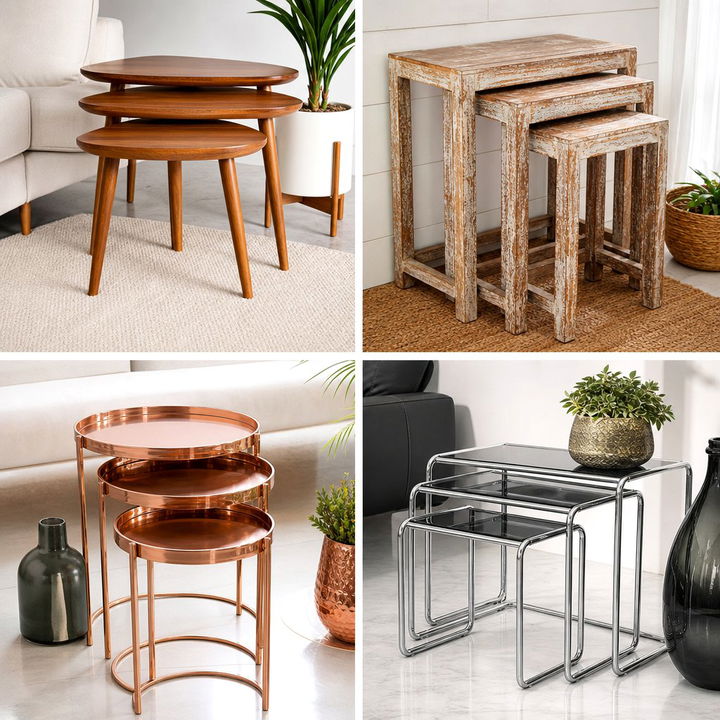 30 Versatile Bedroom Nesting Tables for Style and Function