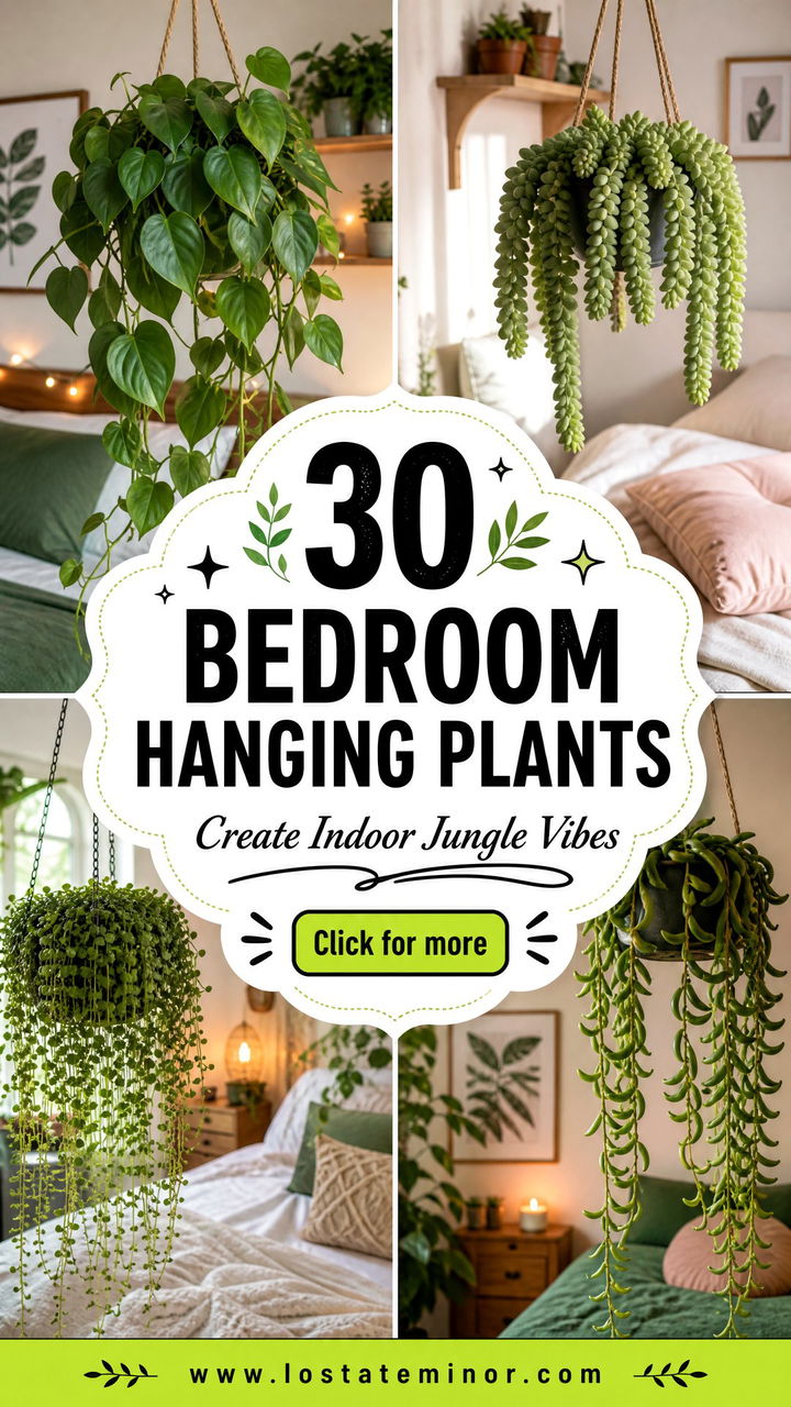 30 Vibrant Bedroom Hanging Plants to Create an Indoor Jungle - 30 Vibrant Bedroom Hanging Plants to Create an Indoor Jungle