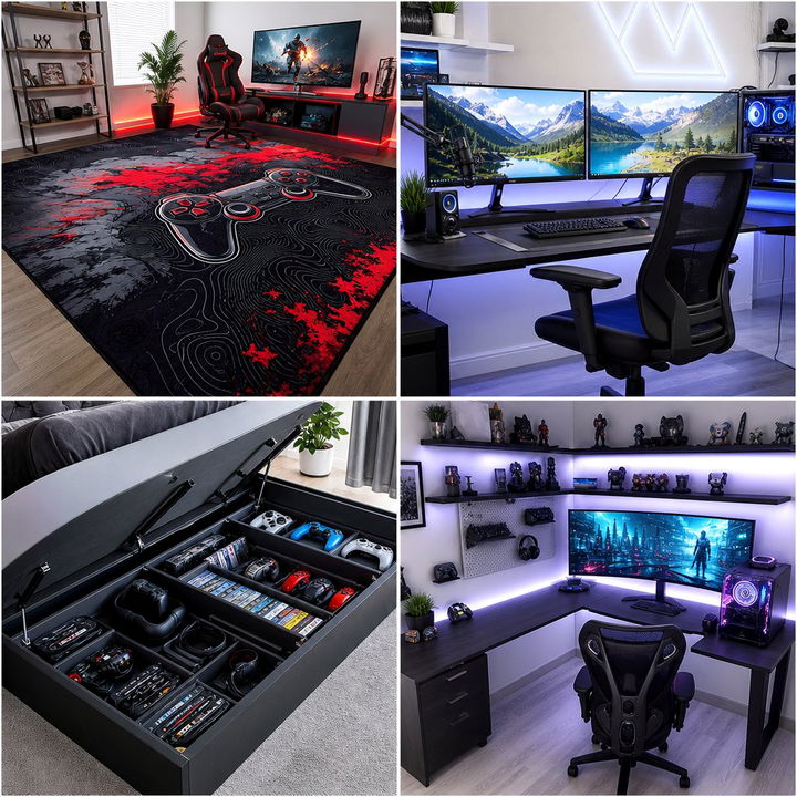 30 Video Game Bedroom Ideas for the Ultimate Gaming Setup