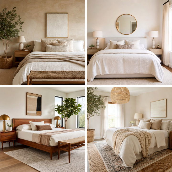 30 Warm Beige Bedroom Ideas for a Cozy and Timeless Space