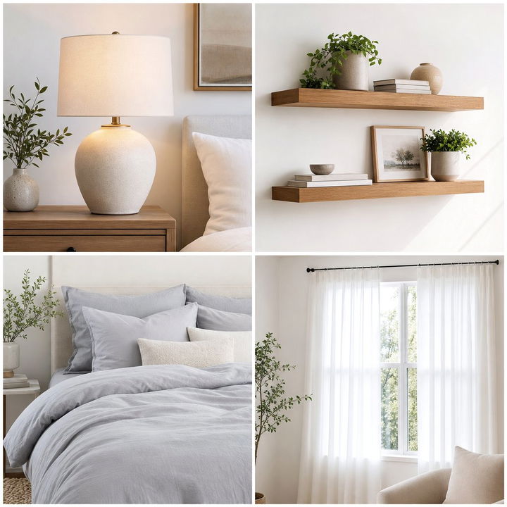 30 Warm Minimalist Bedroom Ideas for a Clutter-Free Life