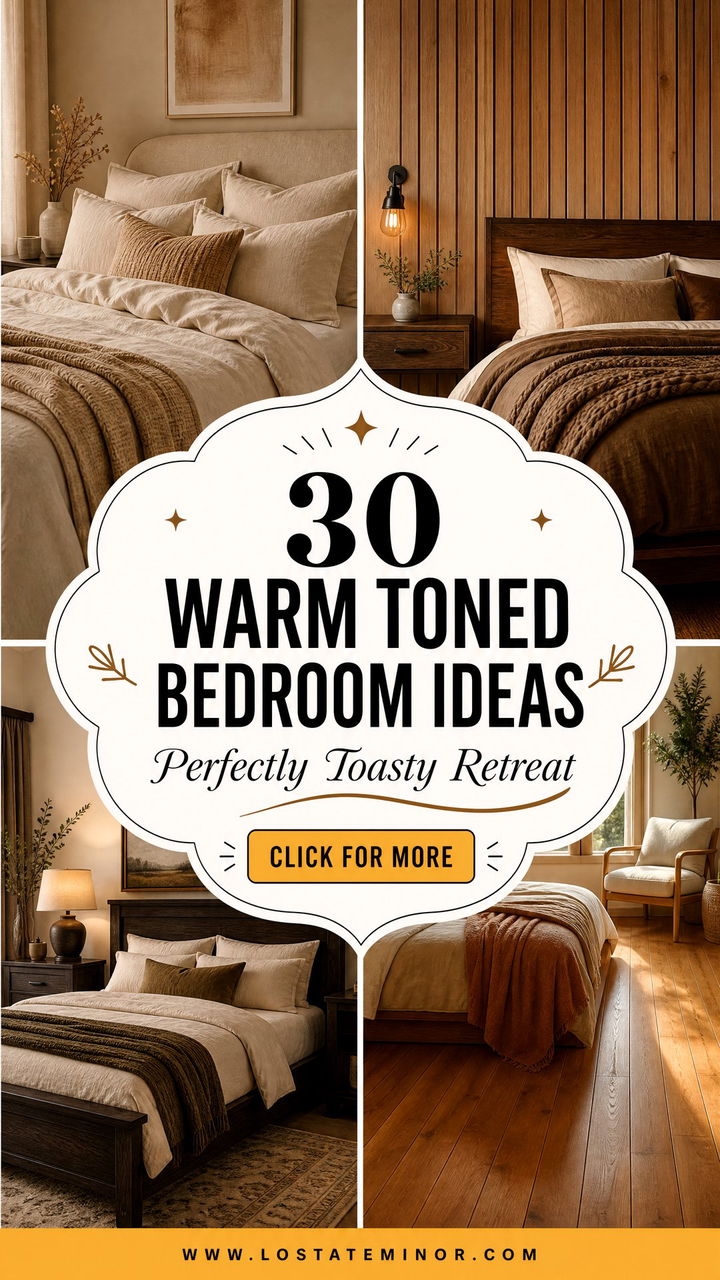 30 Warm Toned Bedroom Ideas for a Perfectly Toasty Retreat - 30 Warm Toned Bedroom Ideas for a Perfectly Toasty Retreat
