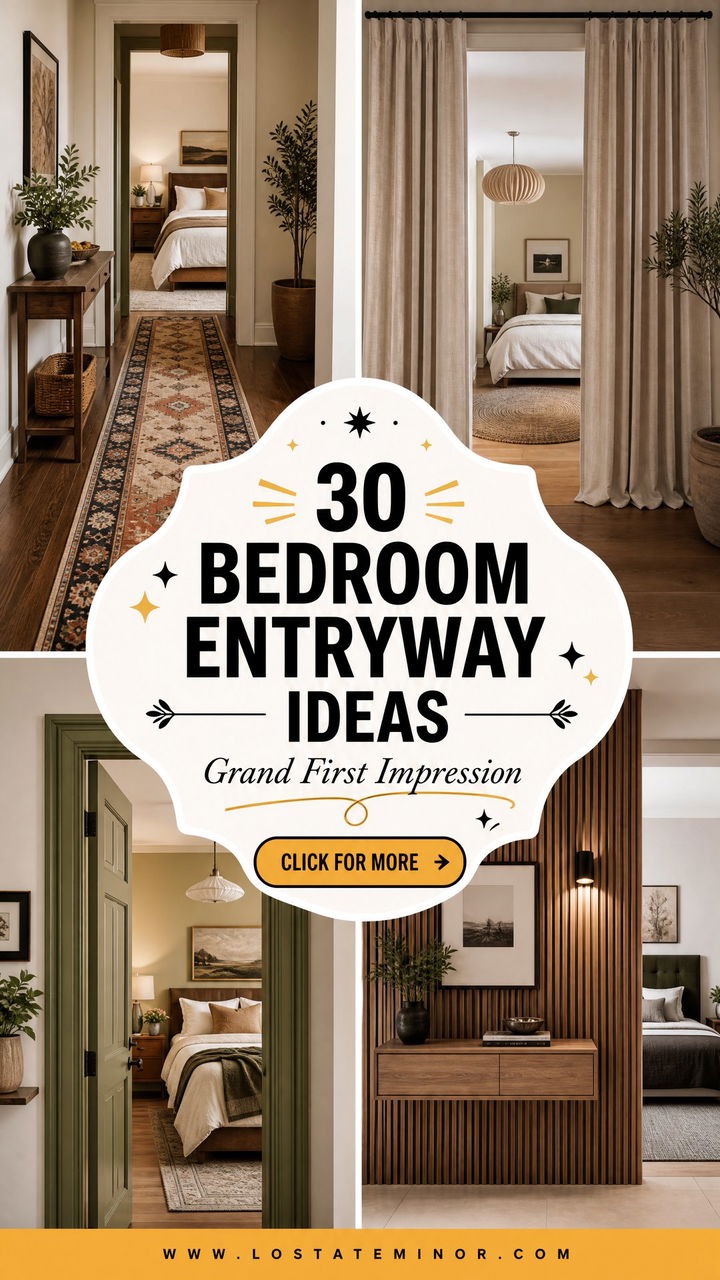 30 Welcoming Bedroom Entryway Ideas for a Grand First Impression - 30 Welcoming Bedroom Entryway Ideas for a Grand First Impression