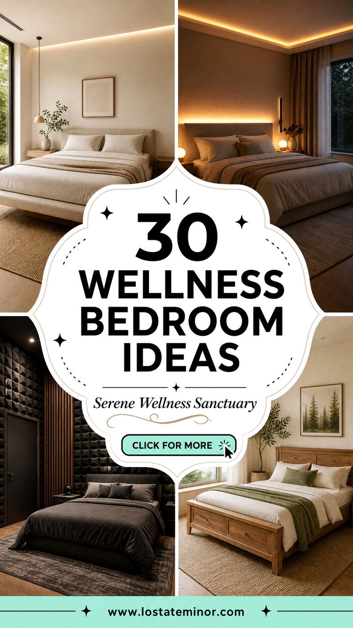 30 Wellness Bedroom Ideas to Create a Serene Sanctuary - 30 Wellness Bedroom Ideas to Create a Serene Sanctuary