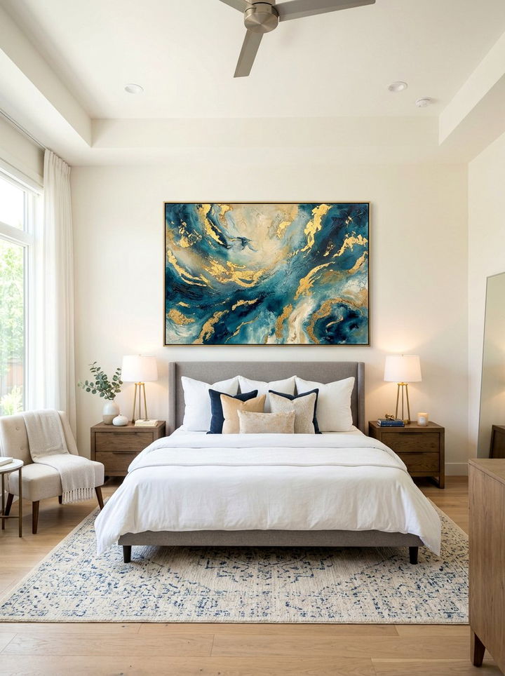 Abstract Canvas Art - 30 bedroom accessories