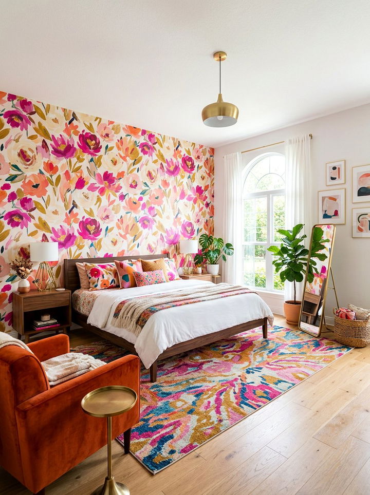 30 Stunning Bedroom Floral Wallpapers for a Modern Chic Look