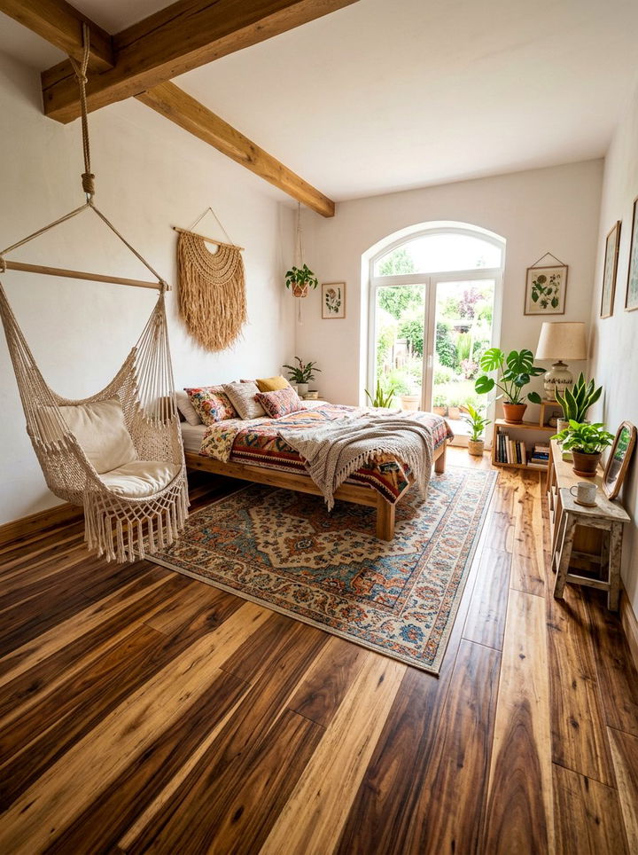 Acacia Wood Floor - 30 bedroom hardwood floors