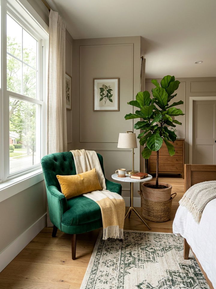 Accent Chair - 30 bedroom conversation starter ideas