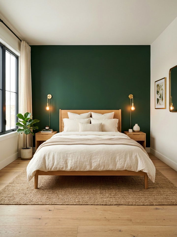 Accent Wall Paint Colors - 30 bedroom makeover ideas