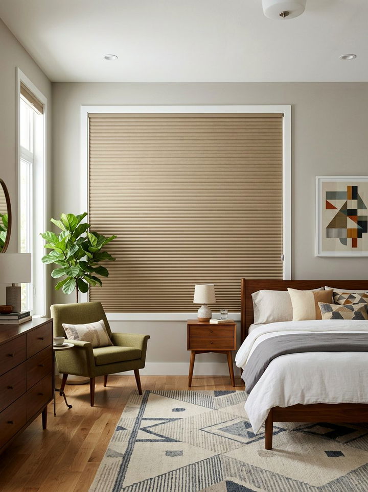 Accordion Blackout Blinds - 30 bedroom blackout solutions