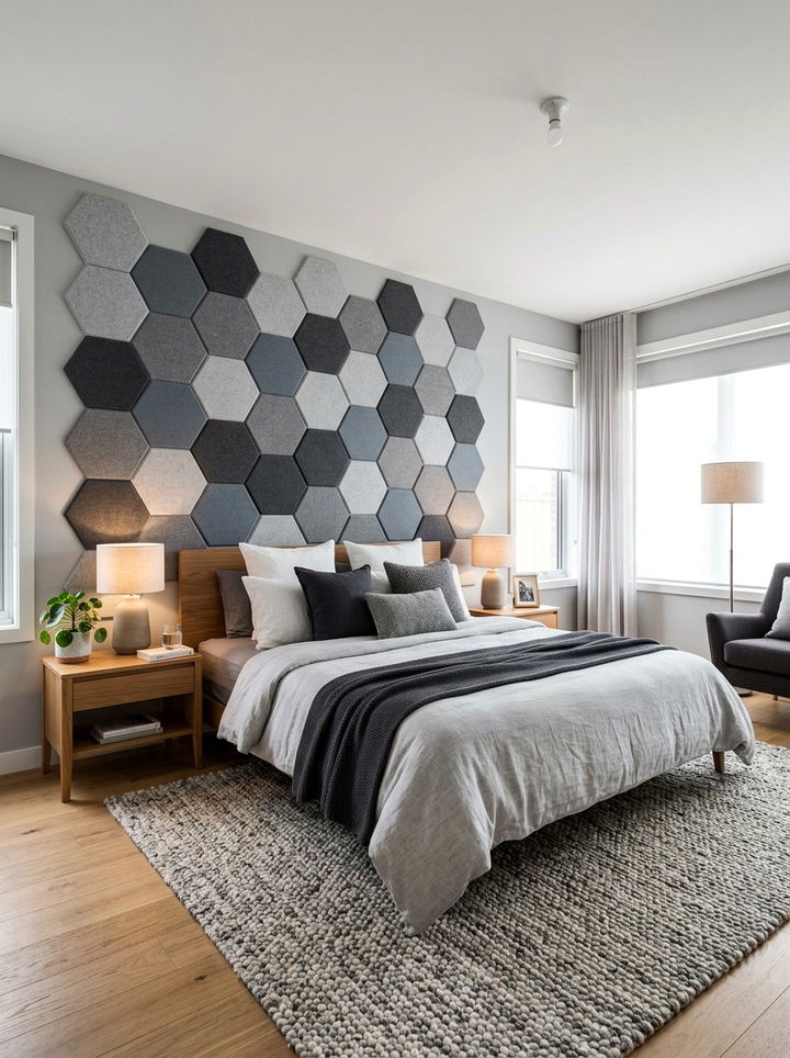 Acoustic Foam Panel - 30 insomnia bedroom ideas