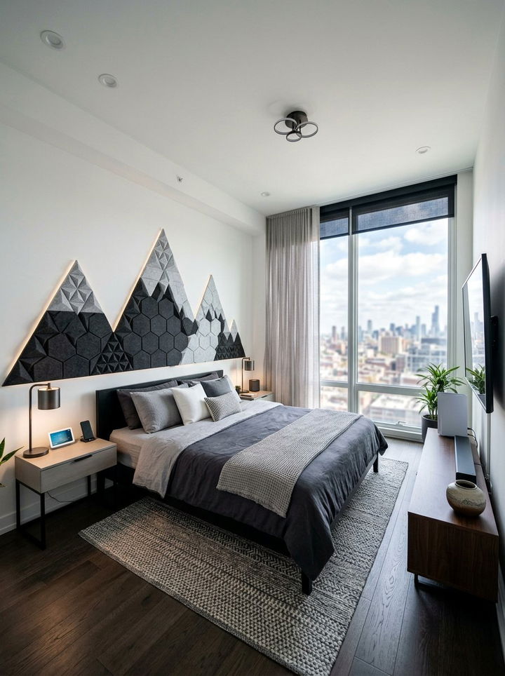 Acoustic Foam - 30 bedroom soundproofing ideas