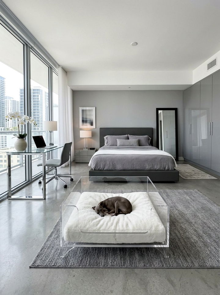 Acrylic Dog Bed - 30 dog bed bedroom ideas
