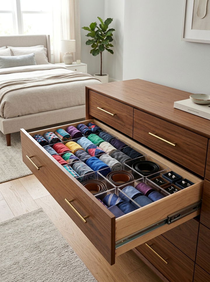 Acrylic Drawer Divider - 30 bedroom storage containers