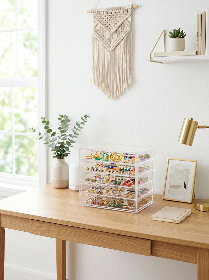 Acrylic Jewelry Organizer - 30 bedroom jewelry boxes