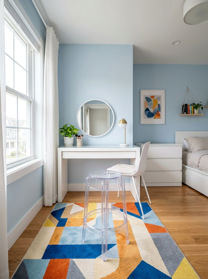 Acrylic Vanity Stool - 30 bedroom vanity stools