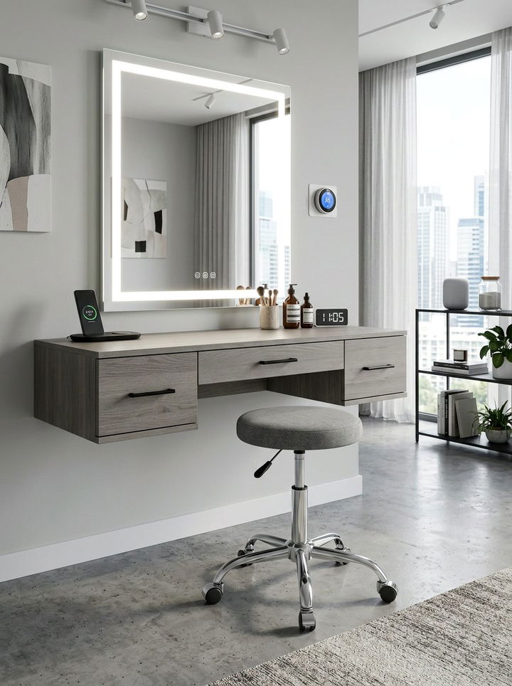 Adjustable Height Vanity Stool - 30 bedroom vanity stools