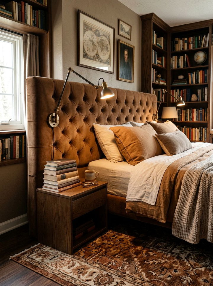 Adjustable Reading Light - 30 bedroom lighting design