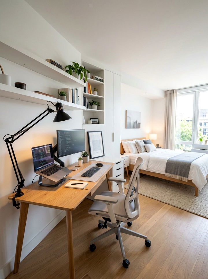 Adjustable Task Lamp - 30 bedroom lamp ideas