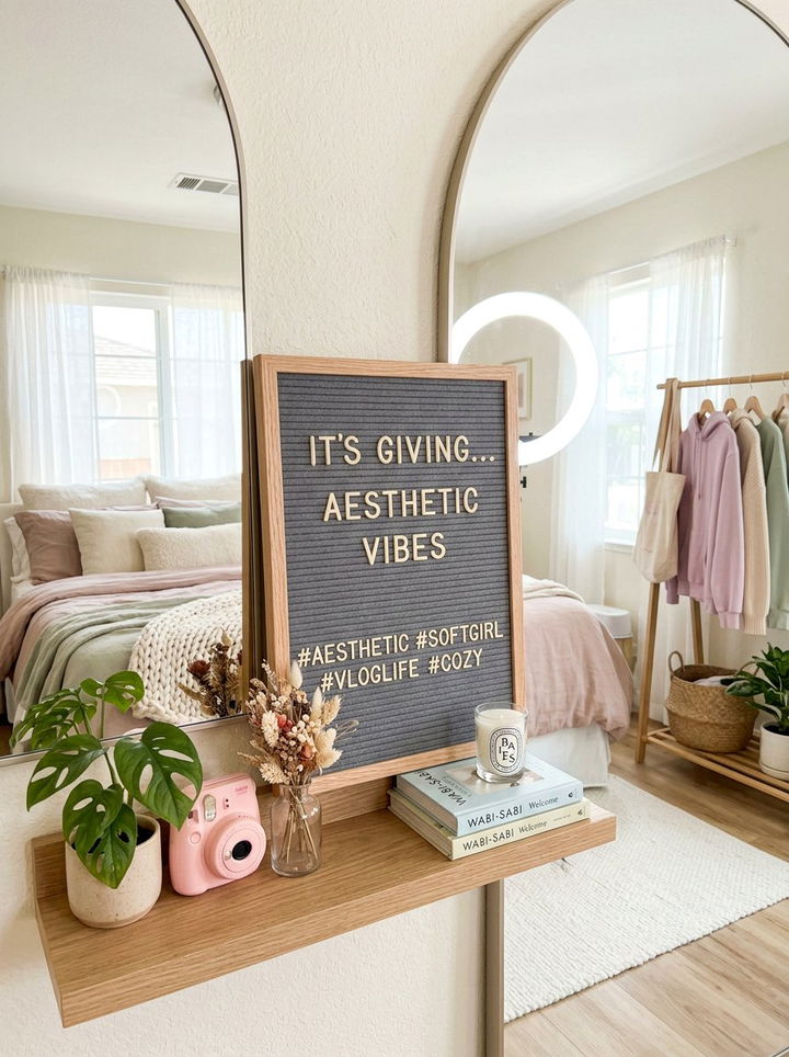 Aesthetic Letter Board Display - 30 bedroom letter boards