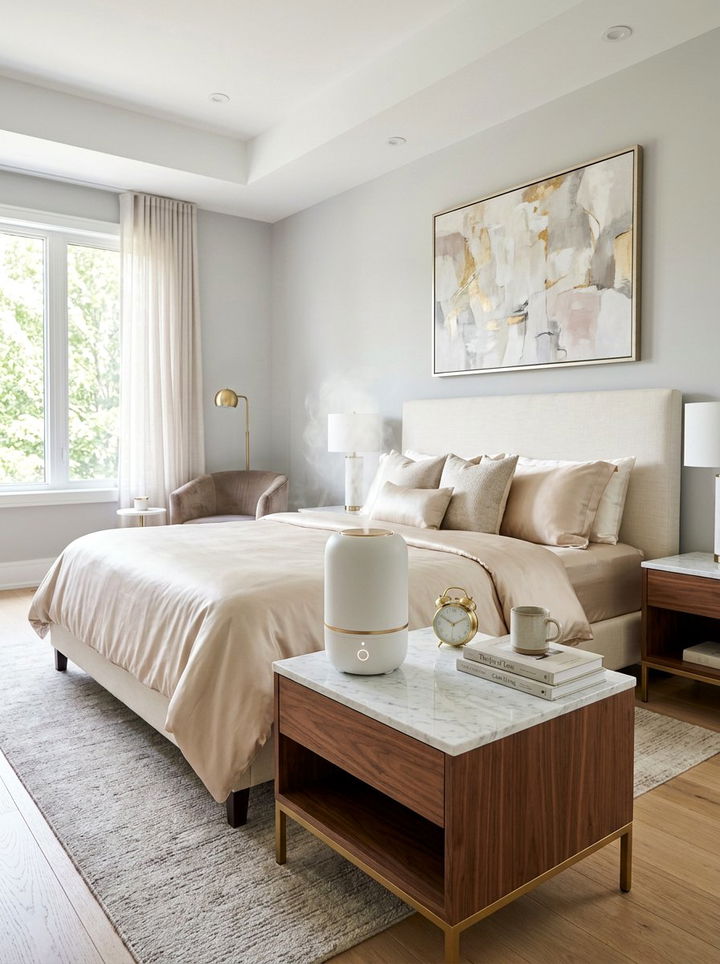 Aesthetic Modern Humidifier - 30 bedroom humidifiers