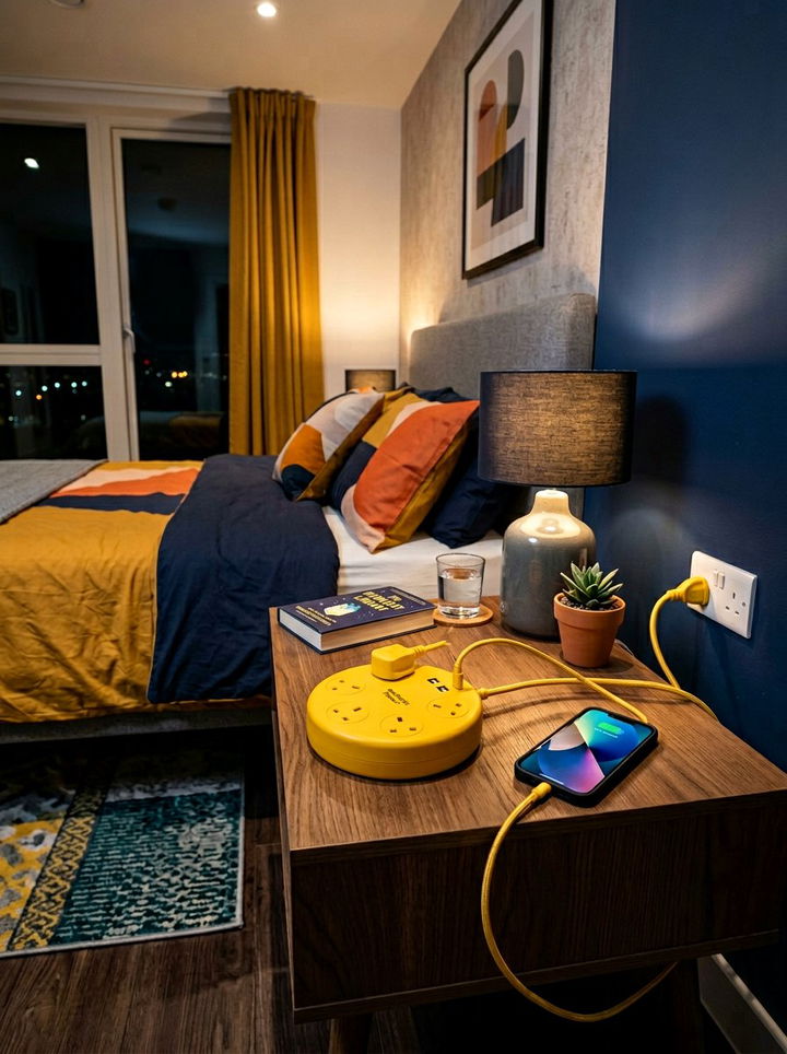 Aesthetic Power Strip - 30 bedroom phone chargers